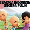 Upin & Ipin Kirim Doa dan Dukungan untuk Indonesia Bersama Susanti
