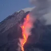 Pusat Vulkanologi dan Mitigasi Bencana Geologi mencatat terjadinya 19 kali gempa Guguran pada Gunung Merapi